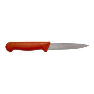 Genware 4" Vegetable Knife Red - Cater-Connect Ltd