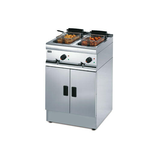 Lincat Silverlink 600 J12 Twin Tank Twin Basket Electric Fryer 18 Litres - Cater-Connect Ltd