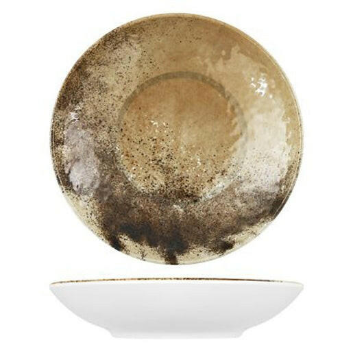 Creative Honey Larnaca Sand Melamine Coupe Bowl 24cm x 5cm Case Size 12 - Cater-Connect Ltd