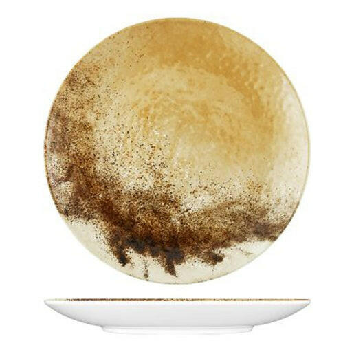 Creative Honey Larnaca Sand Melamine Dinner Plate 27cm x 2.5cm Case Size 12 - Cater-Connect Ltd