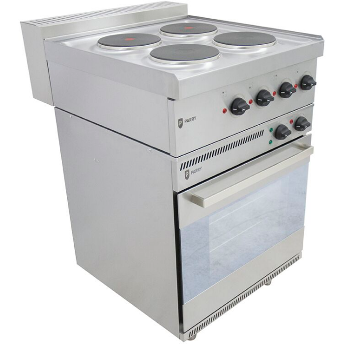 Parry NPEO1871 Electric 4 Hob Oven Range - Cater-Connect Ltd