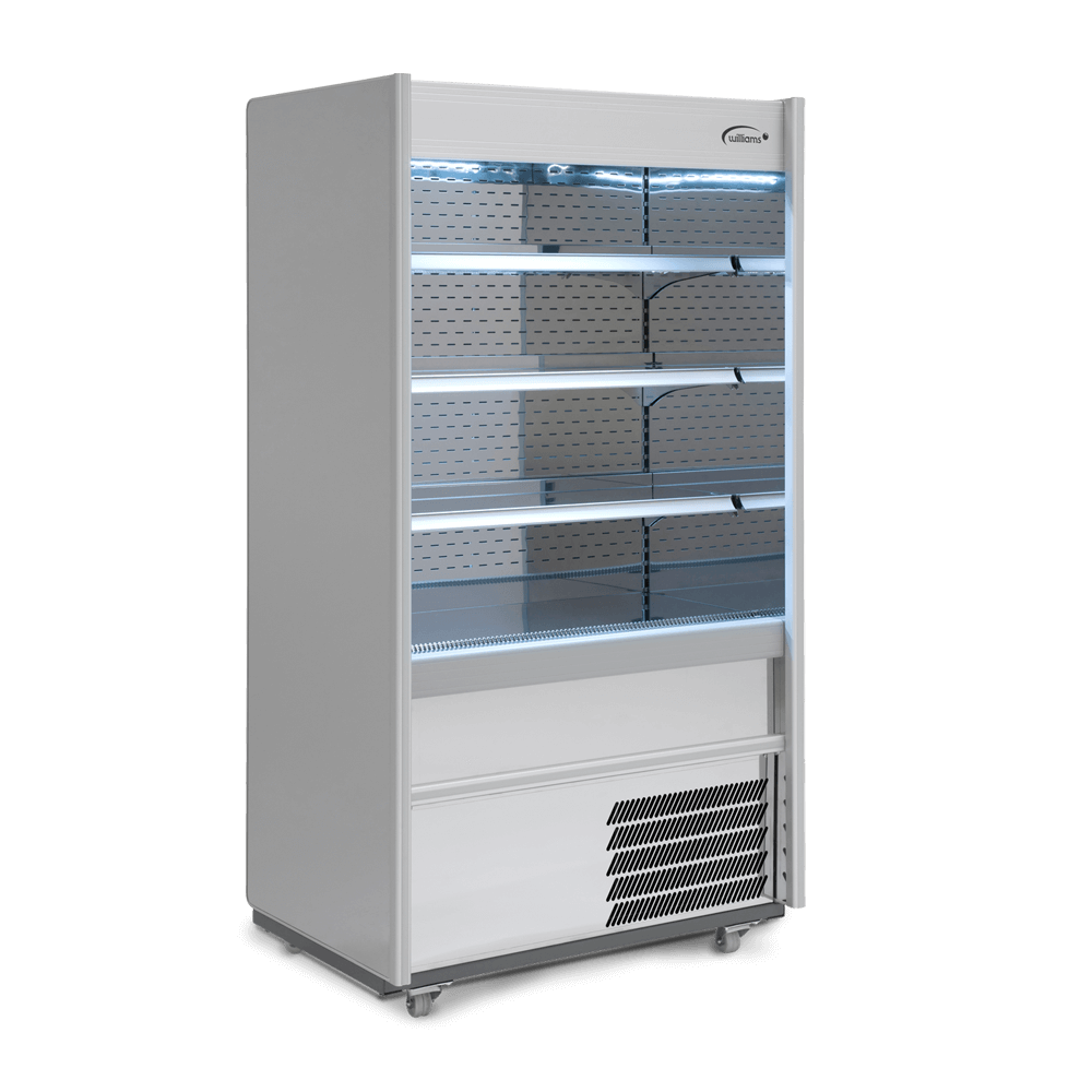 Williams R100-WCN Gem M-Series White Refrigerated Multideck 960mm Night blind - Cater-Connect Ltd