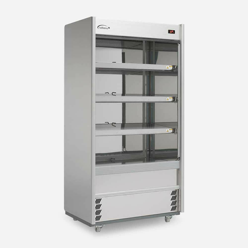 Williams Gem Scarlett XS100-WCD-HFD Hinged Doors 3 Tier Heated Multideck