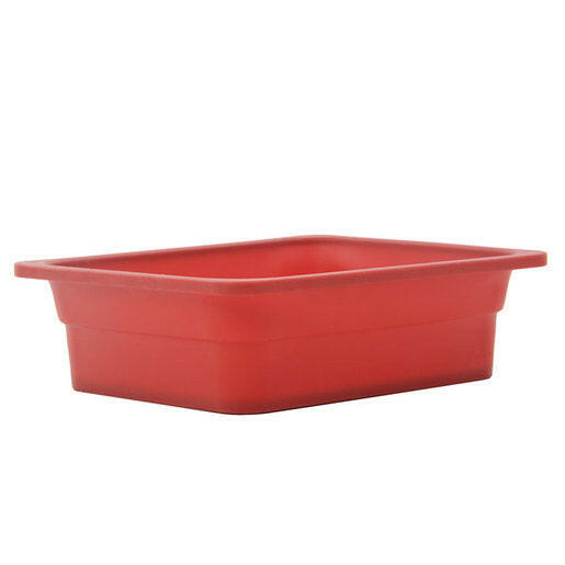 Primeware Flexepan Red Silicone GN1/2 In 100mm - Cater-Connect Ltd