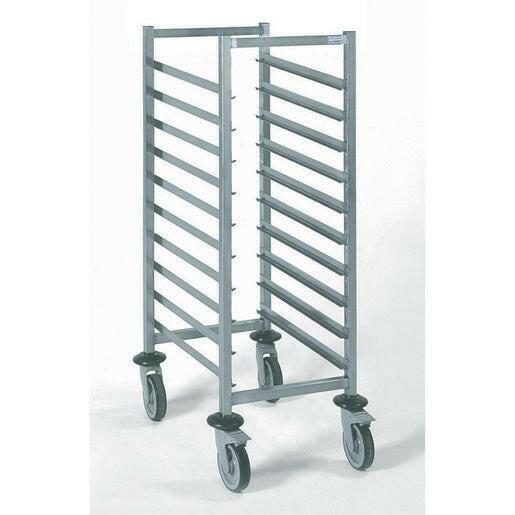 Tournus 10 Grid 1/1 GN Gastronorm Pan Trolley.