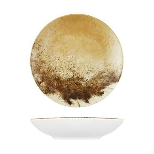 Creative Honey Larnaca Sand Melamine Coupe Bowl 18.5cm x 4cm Case Size 12 - Cater-Connect Ltd