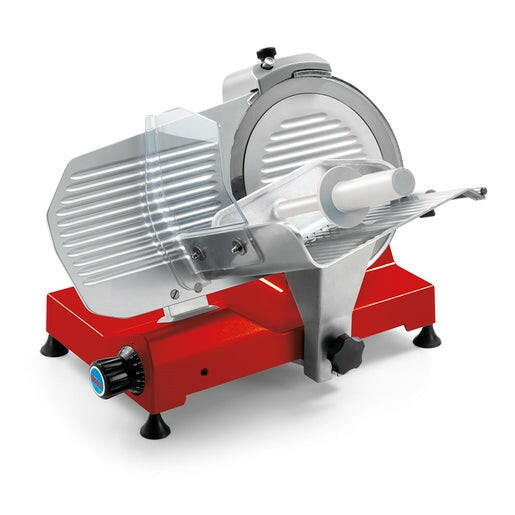 Sirman Smart 250 Entry Level Red Deli Slicer 25cm Blade - Cater-Connect Ltd