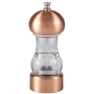Copper & Acrylic Salt/Pepper Grinder 14cm Sold Separately - Cater-Connect Ltd