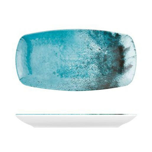 Creative Blue Larnaca Sand Melamine Oblong Plate 29.5cm x 2.5cm Case Size 12 - Cater-Connect Ltd