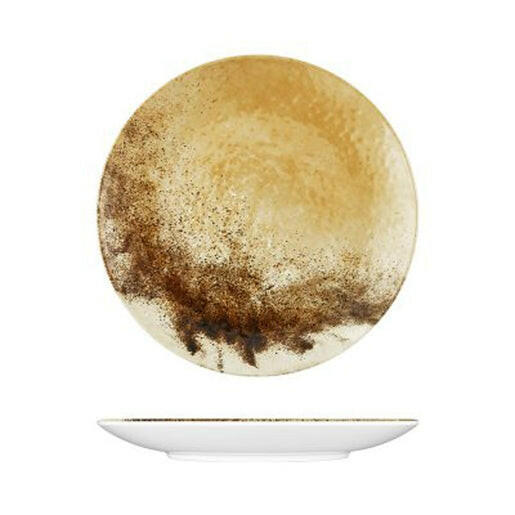 Creative Honey Larnaca Sand Melamine Side Plate 23cm x 2.5cm Case Size 12 - Cater-Connect Ltd