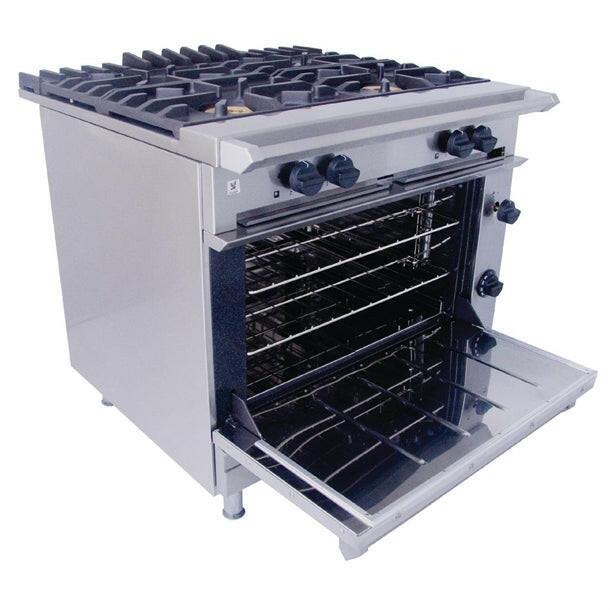 Falcon Chieftain 4 Burner G1006X Gas Oven Range 40.1kW - Cater-Connect Ltd