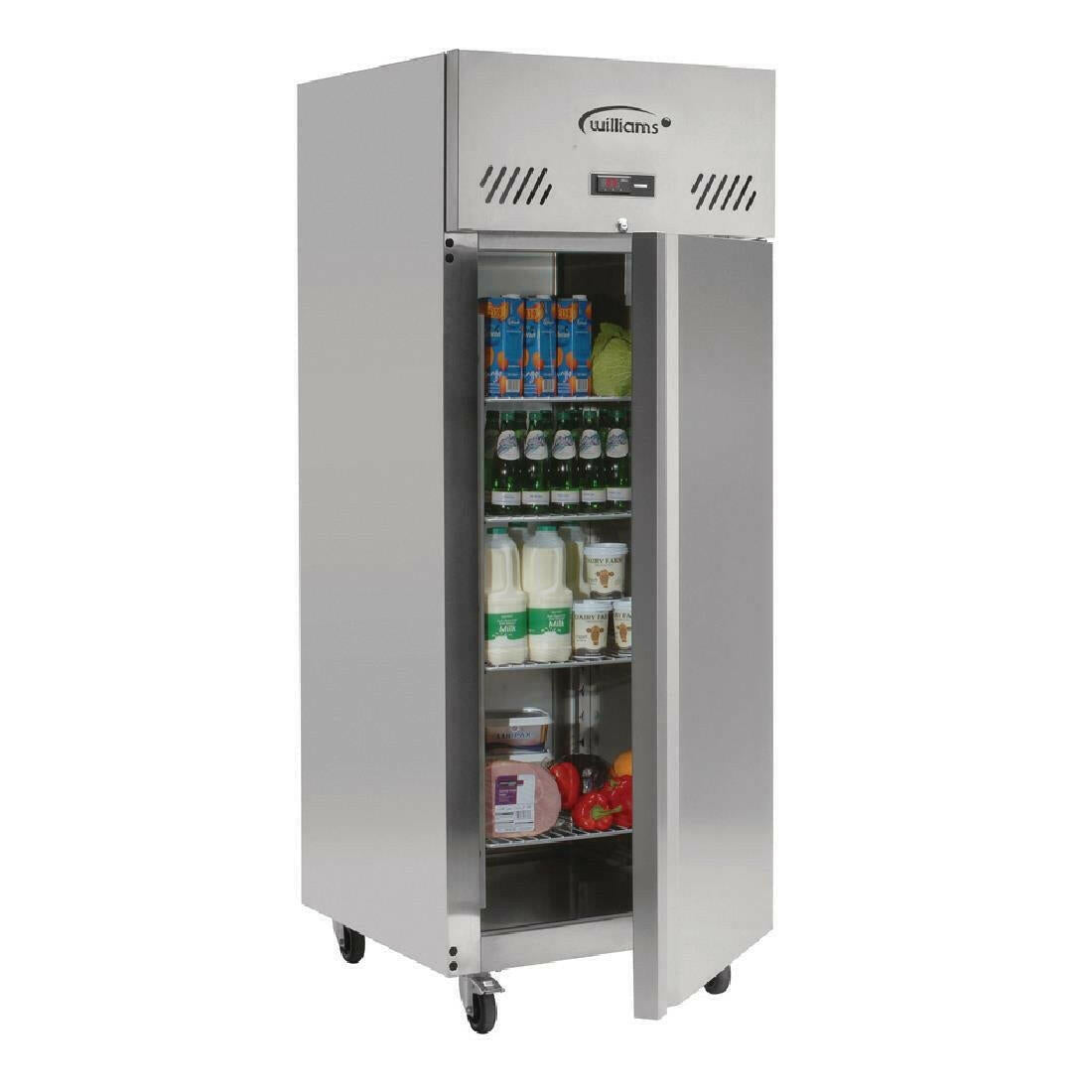 Williams Jade HJ1-SA Single Door Upright Fridge 620 Litre - Cater-Connect Ltd