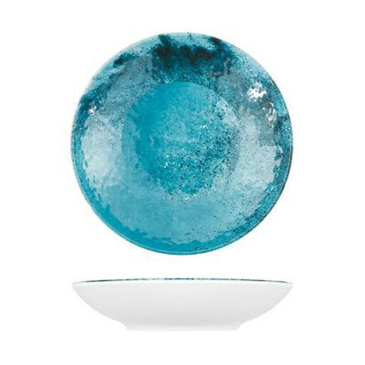 Creative Blue Larnaca Sand Melamine Coupe Bowl 18.5cm x 4cm Case Size 12 - Cater-Connect Ltd