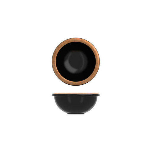Creative Copper & Black Utah Melamine Bowl 16cm x 7cm Case Size 6 - Cater-Connect Ltd