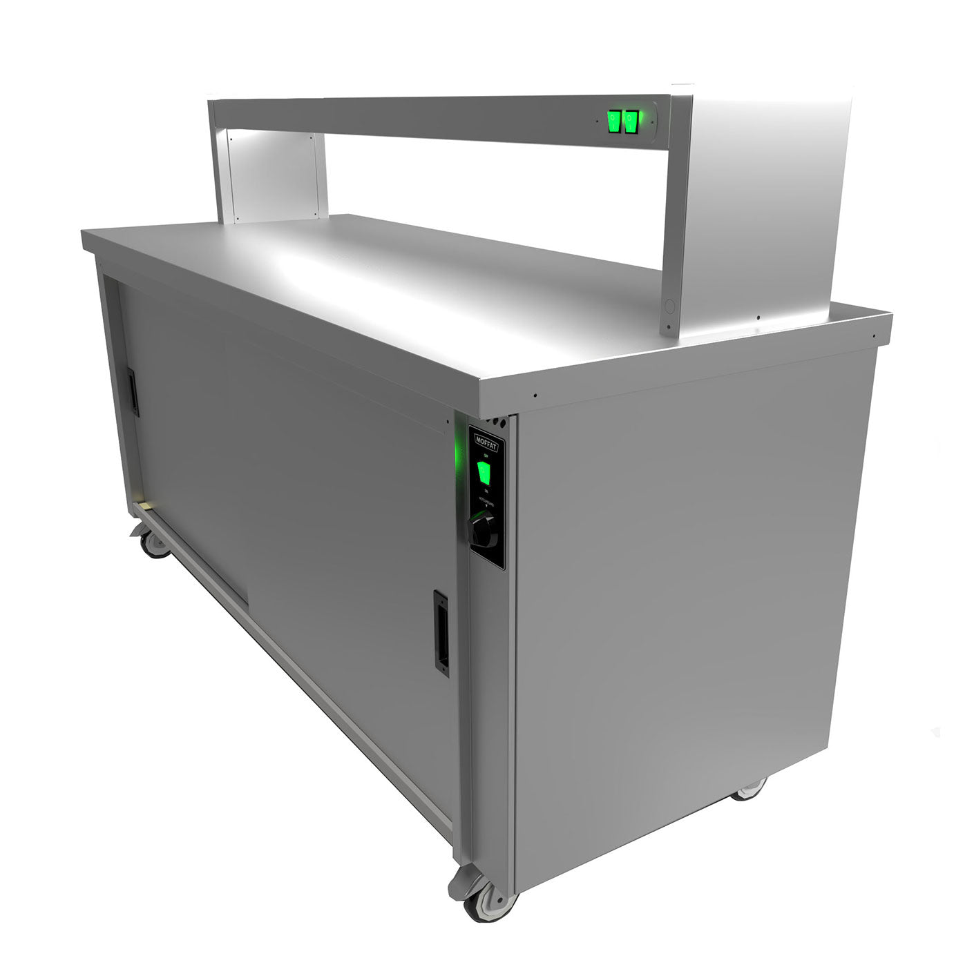 Heated Kitchen Pass Gantry.