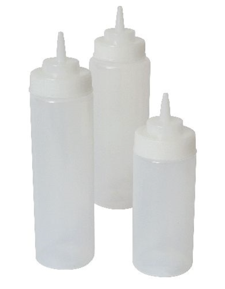 Squeeze Sauce Bottles and Dispensers.