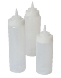 Squeeze Sauce Bottles and Dispensers