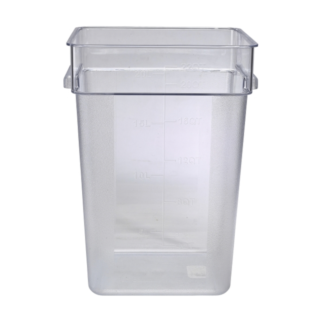 GenWare Polycarbonate Square Food Container 20.9 Litres