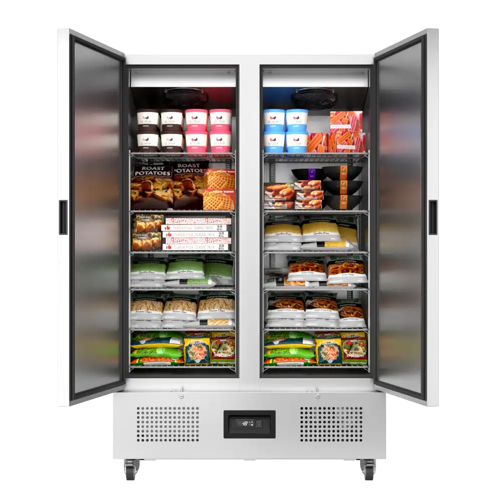 Foster FSL800M Slimline Double Door Upright Meat Refrigerator 800 Litres