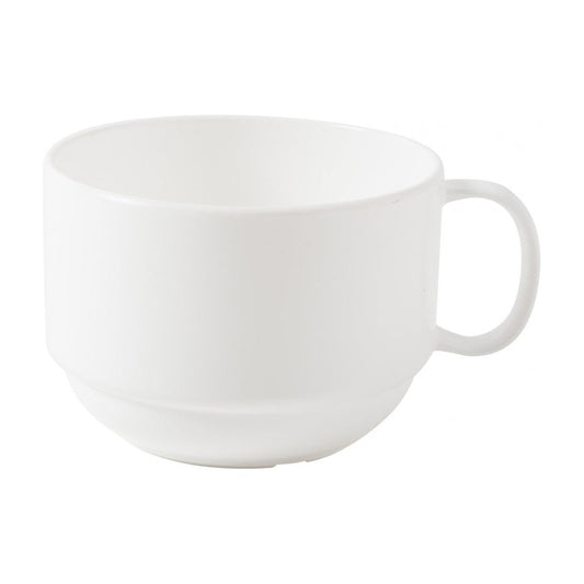 Harfield Polycarbonate White Cup & Handle 275ml