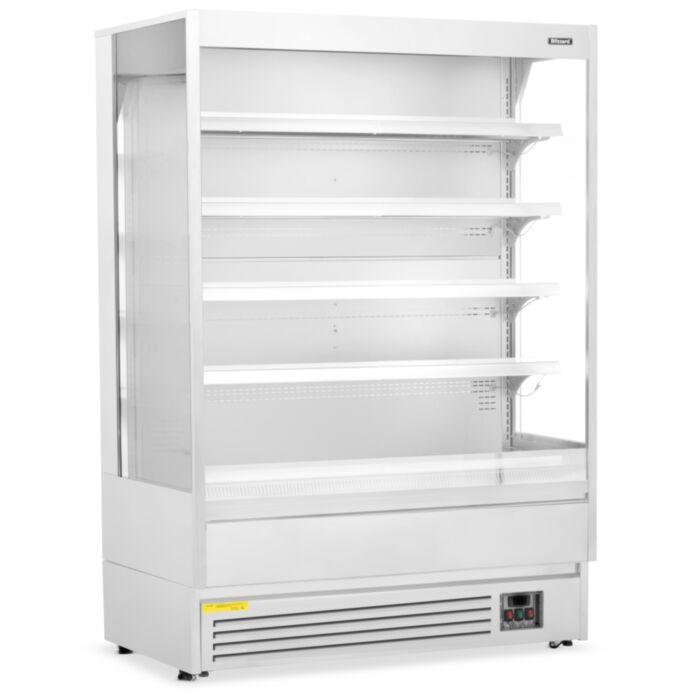 Blizzard BTD130WHV2 White 4 Tier Slim Merchandiser 470 Litres