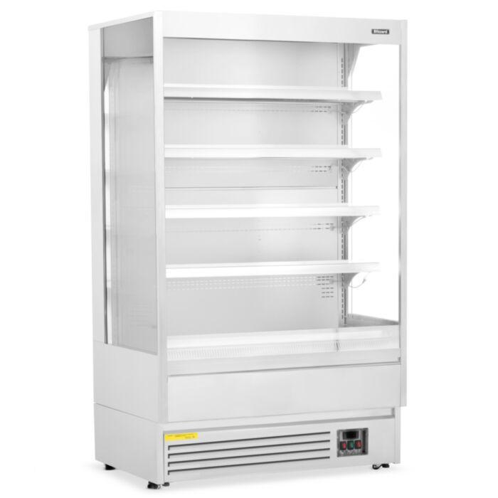 Blizzard BTD100WHVS White 4 Tier Slim Merchandiser 360 Litres