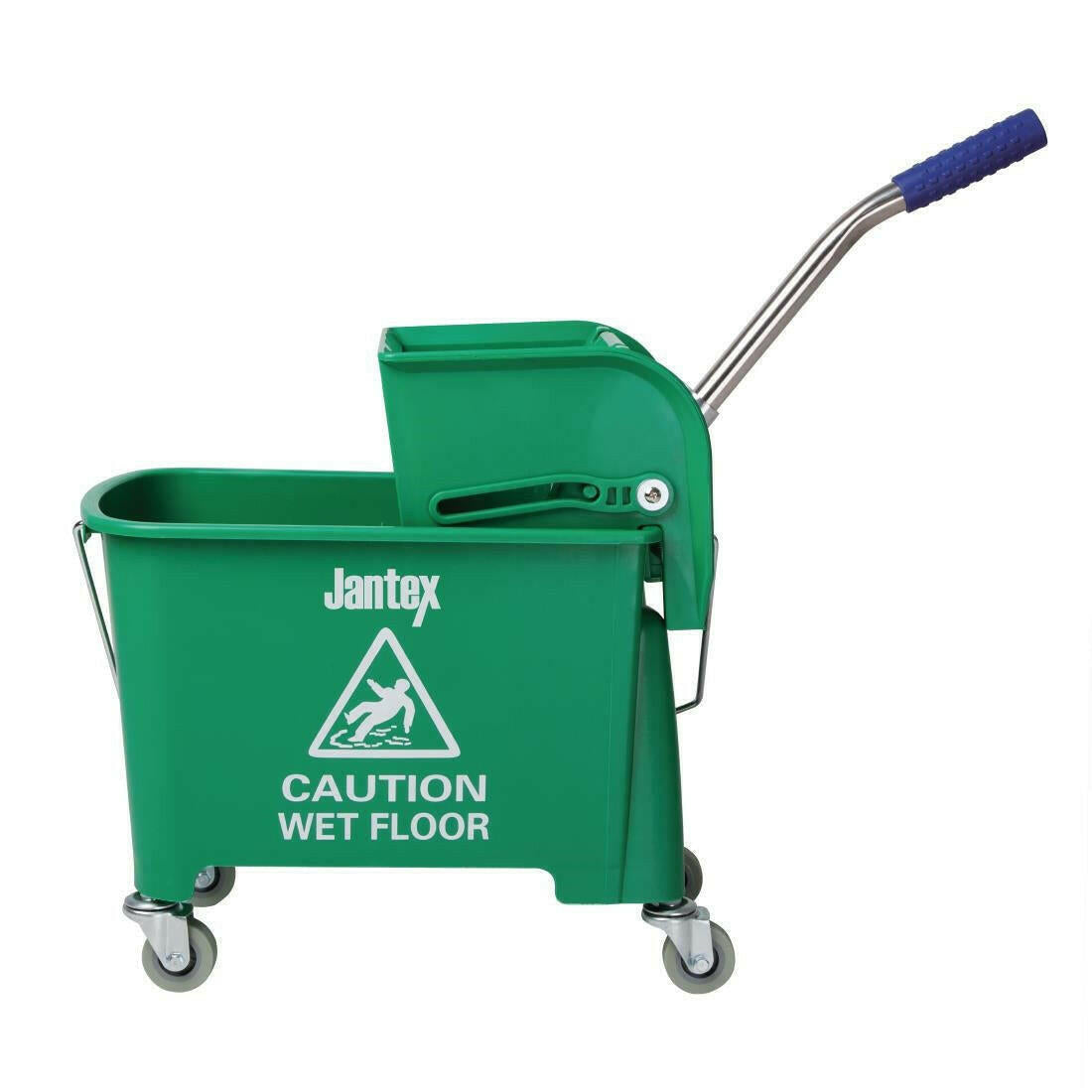 Jantex Kentucky Mop Bucket and Wringer 20Ltr Green