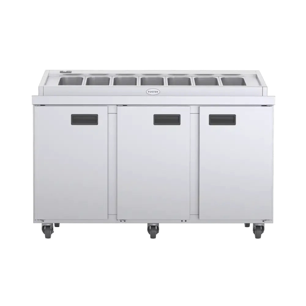 Foster FPS3HR 3 S/S Door Refrigerated Prep Counter 420 Litres - Cater-Connect Ltd