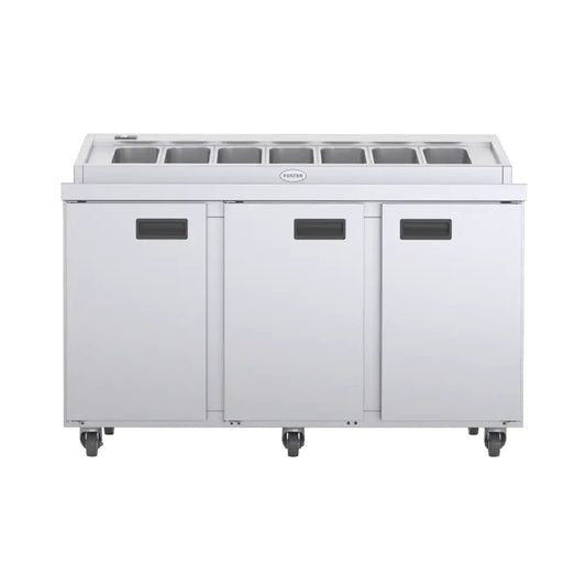 Foster FPS3HR 3 S/S Door Refrigerated Prep Counter 420 Litres - Cater-Connect Ltd