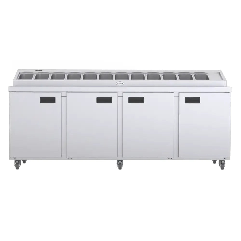 Foster FPS4HR S/S 4 Door Refrigerated Prep Counter 420 Litres - Cater-Connect Ltd