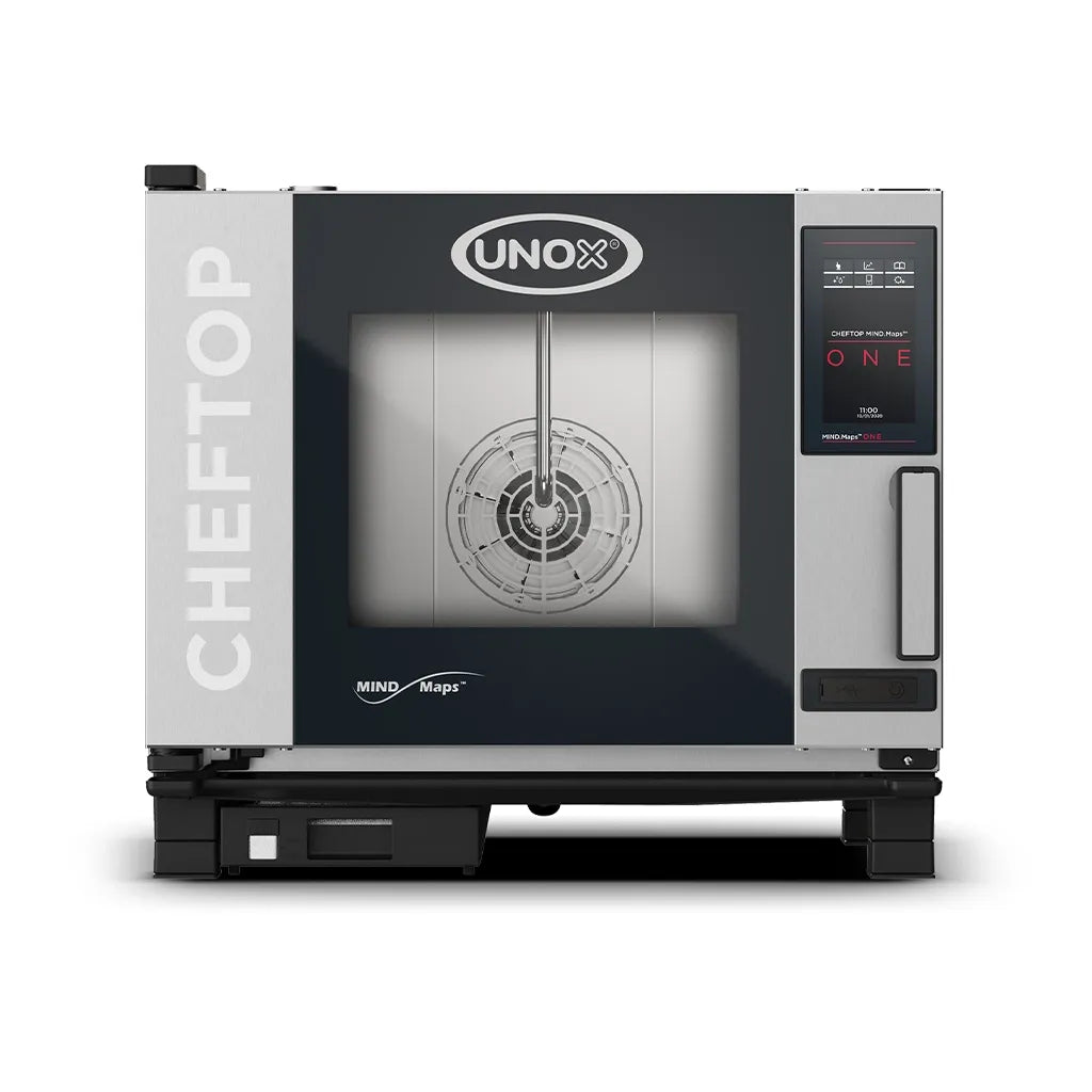Unox XEVC-0511-E1LM-MS Cheftop Mind Maps One 5 Grid Electric Combination Oven.