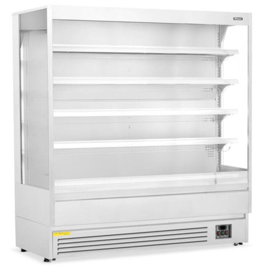 Blizzard BTD200WH White 4 Tier Slim Merchandiser 720 Litres