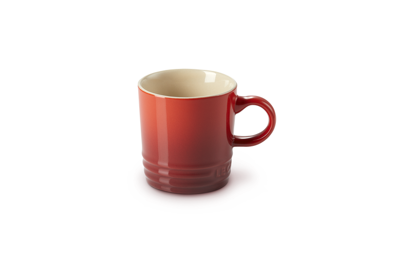 Le Creuset Stoneware Espresso Mug 100ml Cerise Case Size 4