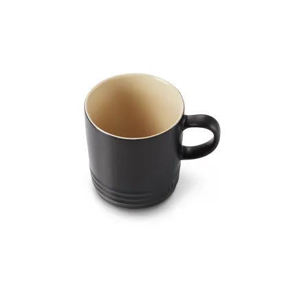 Le Creuset Stoneware Mug 350ml Satin Black Case Size 4