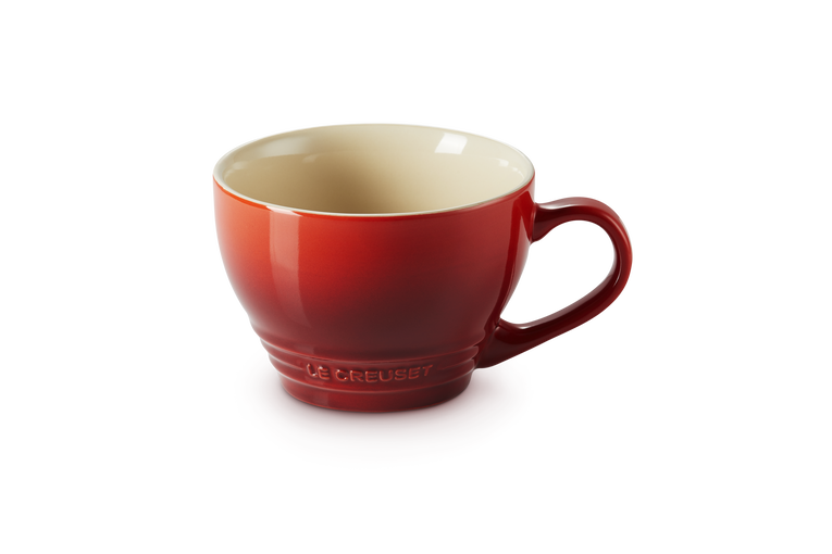 Le Creuset Stoneware Grand Mug 400ml Cerise Case Size 2