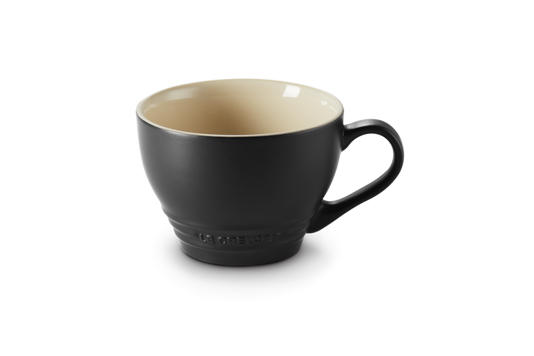 Le Creuset Stoneware Grand Mug 400ml Satin Black Case Size 2