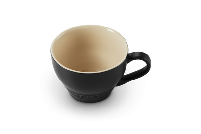 Le Creuset Stoneware Grand Mug 400ml Satin Black Case Size 2