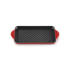 Le Creuset Cerise Cast Iron Rectangular Grill Pan 32cm