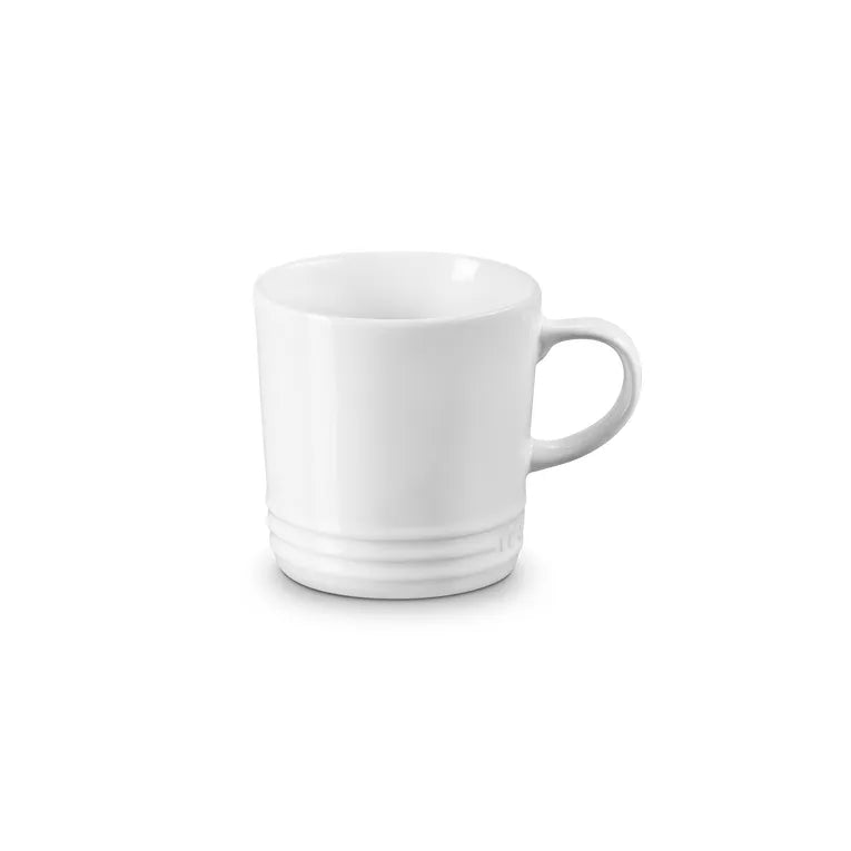 Le Creuset Stoneware Mug 350ml White Case Size 4