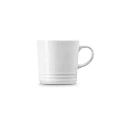 Le Creuset Stoneware Mug 350ml White Case Size 4
