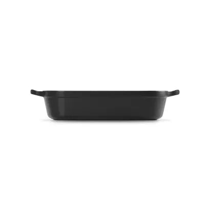 Le Creuset Satin Black Cast Iron Roasting Pan 33cm/4.9 Litres