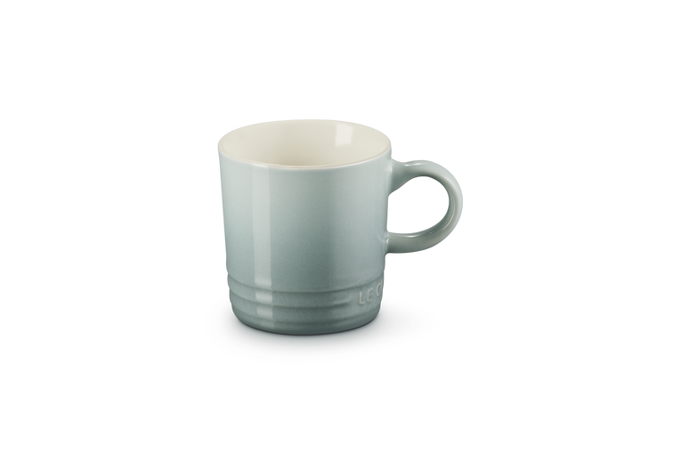 Le Creuset Stoneware Espresso Mug 100ml Sea Salt Case Size 6
