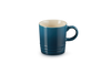 Le Creuset Stoneware Espresso Mug 100ml Deep Teal Case Size 6