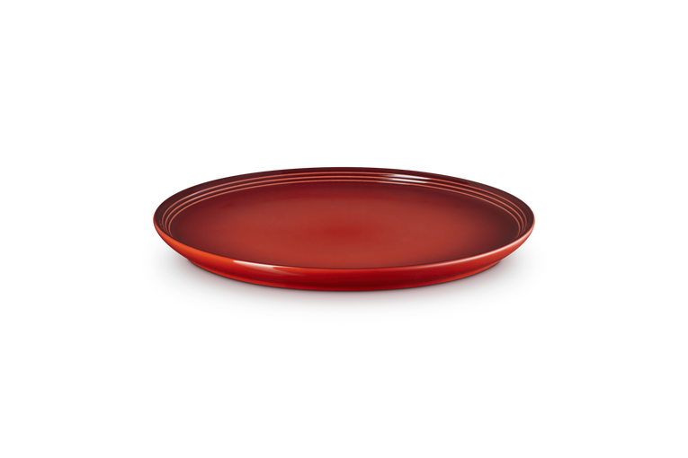 Le Creuset Stoneware Coupe Plate Cerise 27cm