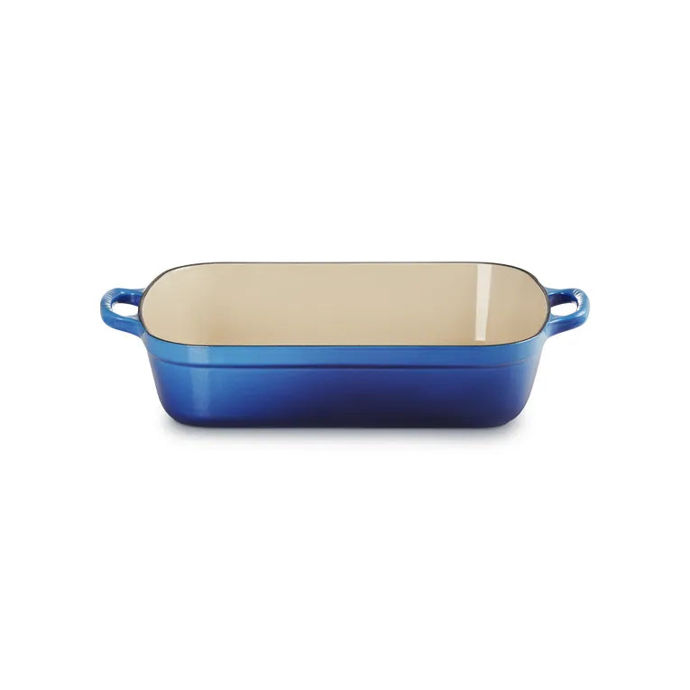Le Creuset Azure Cast Iron Roasting Pan 33cm/4.9 Litres