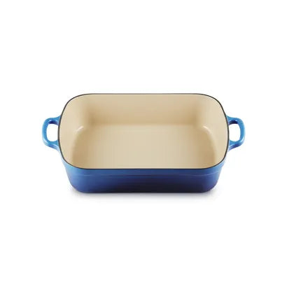 Le Creuset Azure Cast Iron Roasting Pan 33cm/4.9 Litres