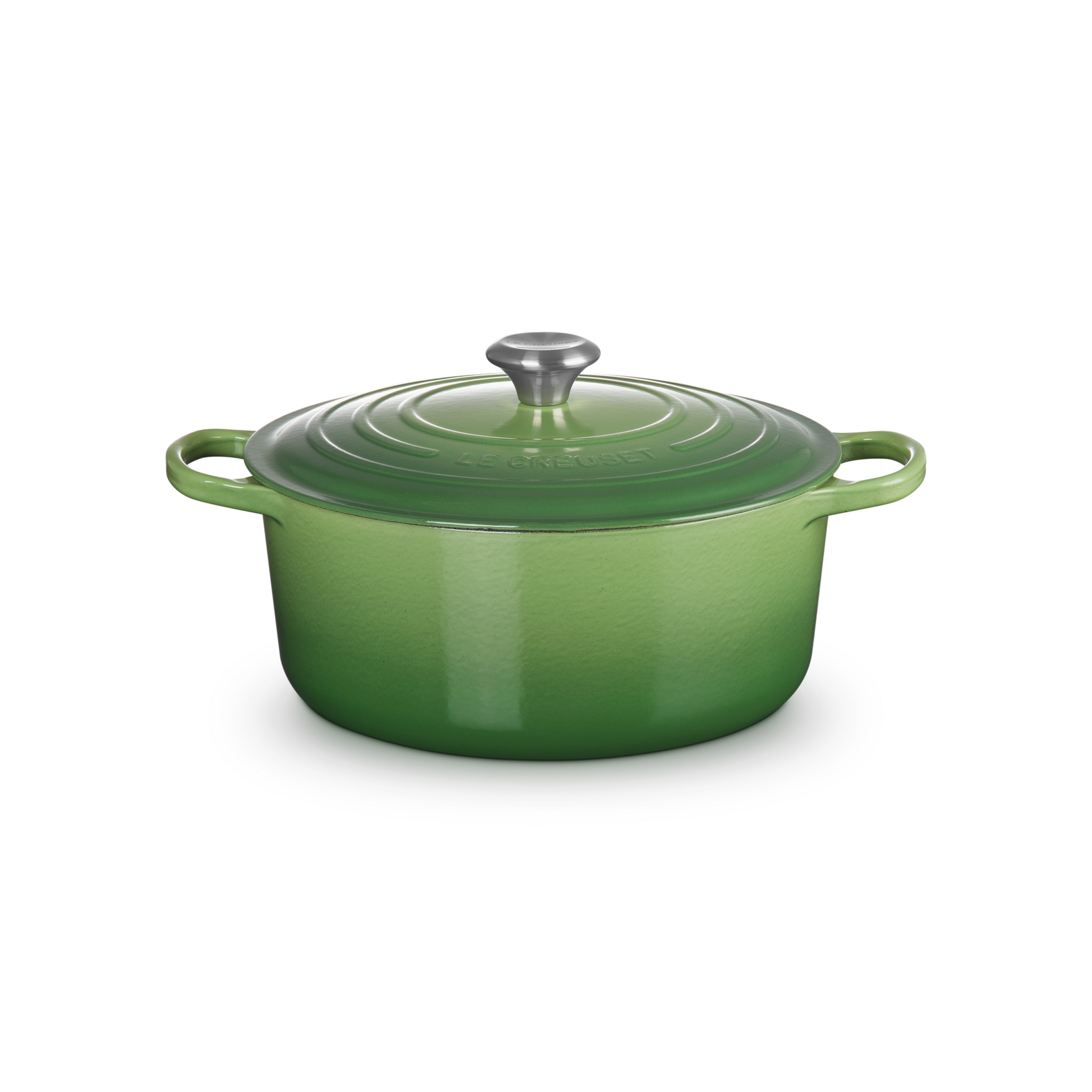 Le Creuset Bamboo Cast Iron Round Casserole 28cm 6.7 Litres
