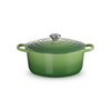 Le Creuset Bamboo Cast Iron Round Casserole 28cm 6.7 Litres