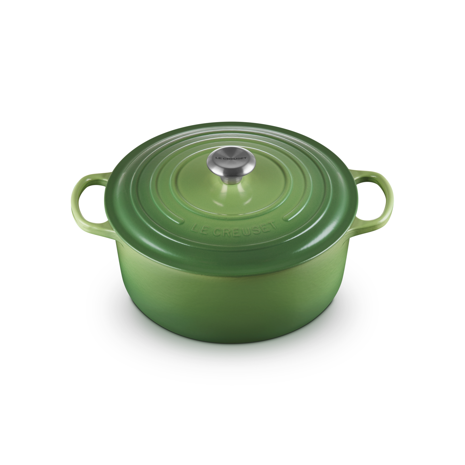Le Creuset Bamboo Cast Iron Round Casserole 28cm 6.7 Litres