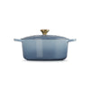 Le Creuset Chambray Cast Iron Round Casserole 28cm 6.7 Litres